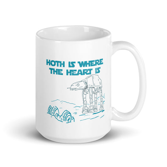 Hoth Is Where The Heart Is Mug