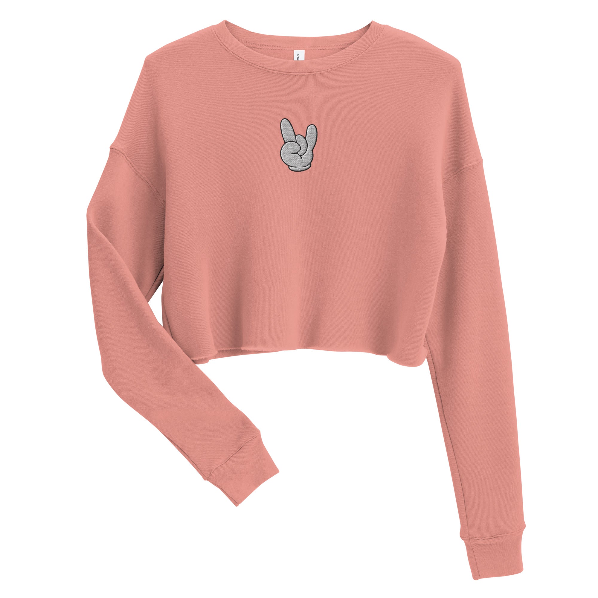 Women’s Rock On Crop Sweatshirt